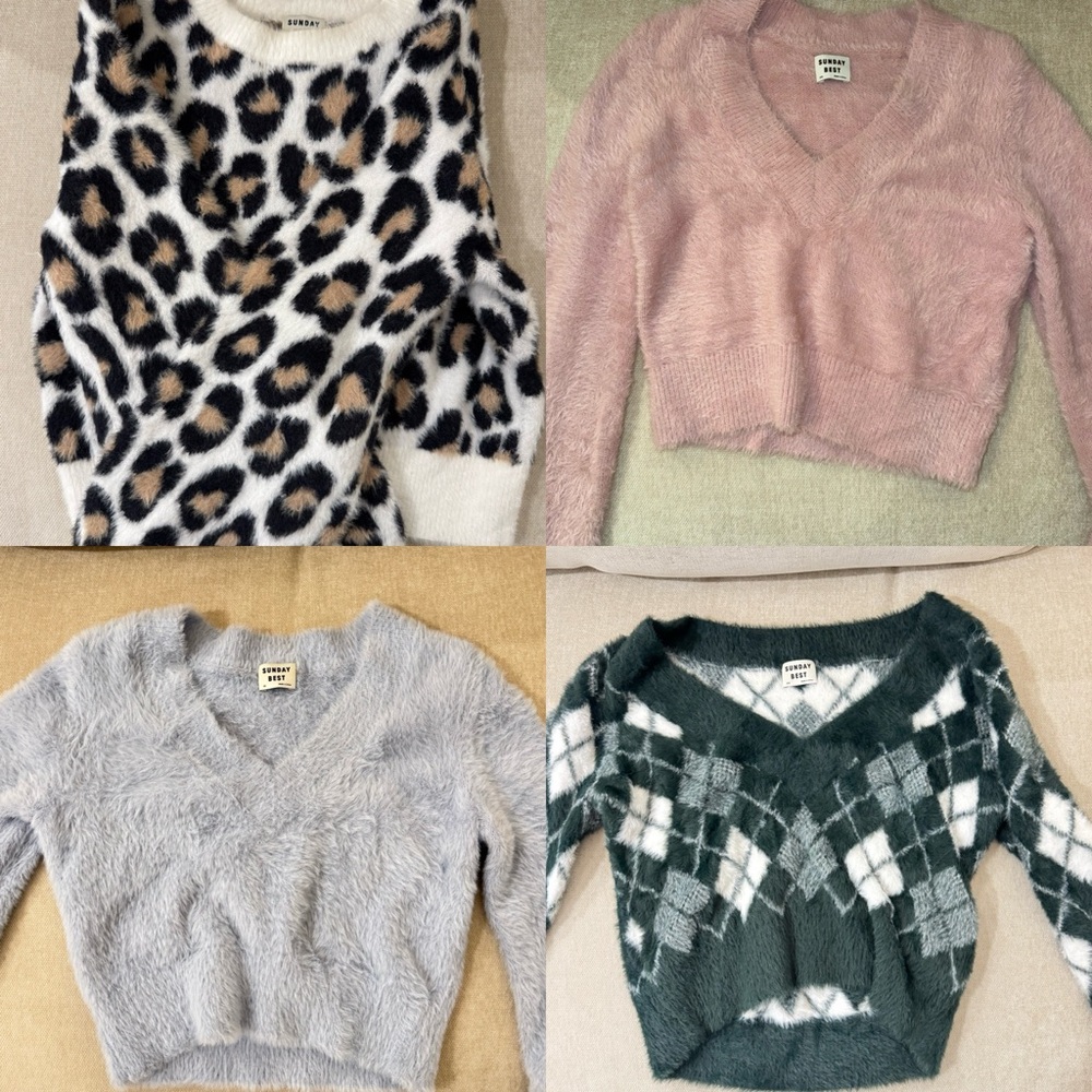 Aritzia sweater bundle xxs and xs